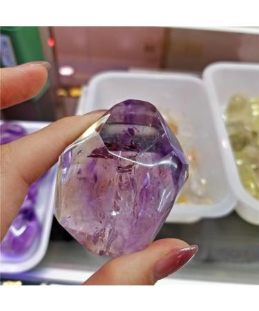 Yenoshi 4-6cm Natural Clear Amethyst Freeform Palm Crystals And Stones Healing Mineral Specimens Reiki Energy Gemstones Available - (Size: 1pc) - Buy Online on GoSupps.com