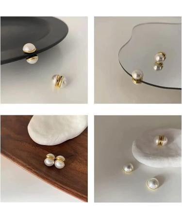 Elegance Lymphvity Magnetherapy White Onyx Earrings Lymphatic Drainage Therapeutic Magnetic Ear Ornament Non Piercing Magnetic Acupressure Earrings Magnetic Therapy Earrings (2 Pcs) - Buy Online on GoSupps.com