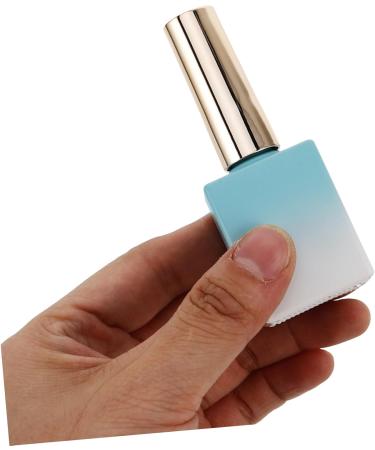 SHERCHPRY SHERCHPRY 8 Piece Refillable Manicure Bottles with Integrated Brush Nail Polish Bottles in Stylish Gradient Blue for Precise Application Travel Use - Buy Online on GoSupps.com