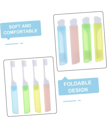 Mobestech 12th Trip Toothbrush Set - Gentle Cleaning Tool for Dental Hygiene | Foldable Travel Brush for Braces | Nylon Tooth Brushes - Buy Online on GoSupps.com