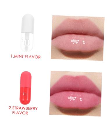 Buy Hemoton 2pcs Lip Oil Plumper - Botanical Lip Gloss & Clear Liquid Lipstick for Ultimate Hydration | International Shipping Available - Buy Online on GoSupps.com