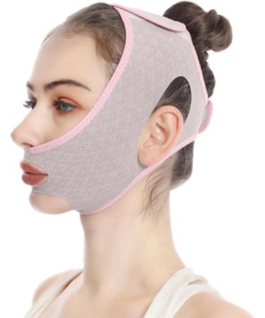 Chin Lifting Bands | Face Slimming V Shaped Lifting Bands Breathable Adjustable Lift Bandage Reusable Fits Different Face Shapes for Men and Women - Buy Online on GoSupps.com