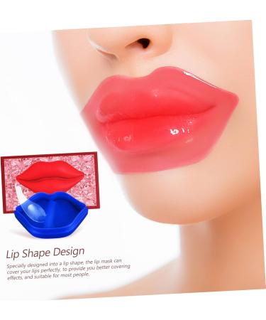 ULTECHNOVO Lip Care Cosmetic 4 Boxes Lip Collagen Lip Balm Lip Plumping Hydrating Beauty Products Lip Sleeping Gel Lip Beauty Lip Skin Lip Gel Pads Patch Care - Buy Online on GoSupps.com