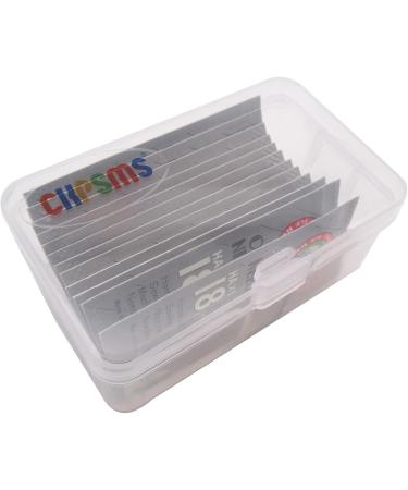 Organ-HAX1 Sewing Needles Set - 60PCS in Clear Plastic Box | Compatible with Singer, Pfaff, JANOME, Brother | Organ-HAX1#9#11#12#14#16#18 | CKPSMS - Buy Online on GoSupps.com