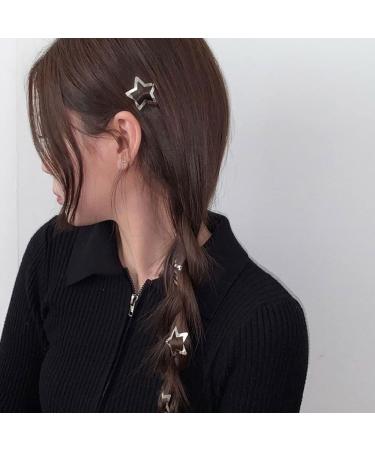 CHBC 50 Pcs Star Metal Snap Hair Clips 1.57 Inch - Hair Barrettes Hair Accessories for Women Girls - Pack of 50 - Buy Online on GoSupps.com