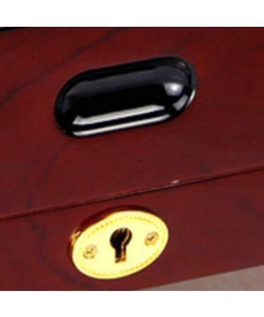 Cigar Box Humidors Barware Cigar Box High-Capacity Cigar Box Humidity Box Cigar High-end Cigar Tube Wooden Cigar Cabinet Cigar Box Cabinet Hygrometer Hardware Hinge 50 Capacity Cooking & Dining 23.8*27.9*18.4cm Red - Buy Online on GoSupps.com