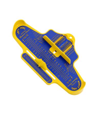 Kids measuring device - blue/yellow - US sizes