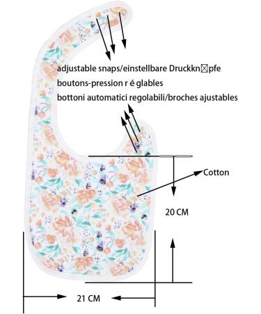 Maiwamita Waterproof Baby Bibs - 4 Pack for Drooling Teething & Eating | Toddler Feeding Essentials - Buy Online on GoSupps.com