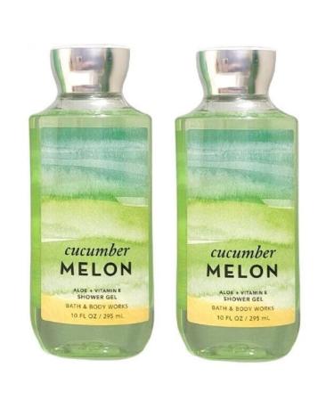 Bath and Body Works Cucumber Melon Shower Gel Gift Sets For Women 10 Oz 2 Pack (Cucumber Melon) Cucumber Melon 10 Fl Oz (Pack of 2) - Buy Online on GoSupps.com
