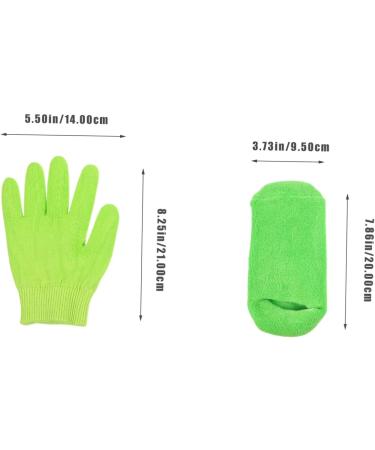 FRCOLOR Comfortable Moisturizing Gloves Moisturizing Socks 1 Set Moisturizing Hand and Foot Covers Sock Lotion Yarn Girl Child Soft Moisturizing Gloves Moisturizing Hand Gloves - Buy Online on GoSupps.com