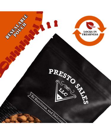 Presto Sales Large Raw Hazelnuts (Filberts) 16 oz - Non-GMO, Gluten-Free, Keto/Paleo Friendly Protein Snack - 1 lb Resealable Bag - Buy Online on GoSupps.com