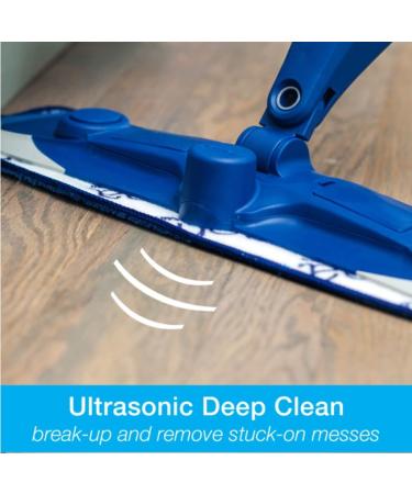 Spray Mop with Hardwood Deep Cleaner and Deep Clean Pad (White Style) Decoration - Buy Online on GoSupps.com