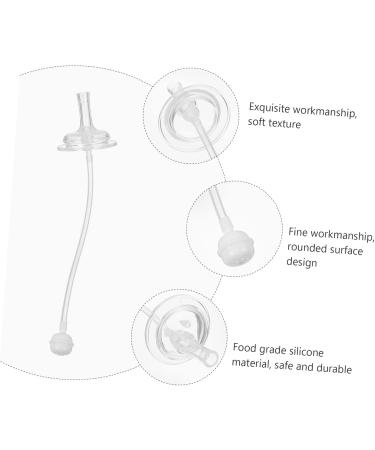 Buy Abaodam 12pc Silicone Baby Drinking Straws - Eco-Friendly Durable BPA-Free | Perfect for Children - International Shipping Available - Buy Online on GoSupps.com