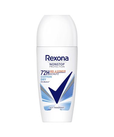 Rexona Nonstop Protection Roll-On Cotton Dry Deodorant 50 ml