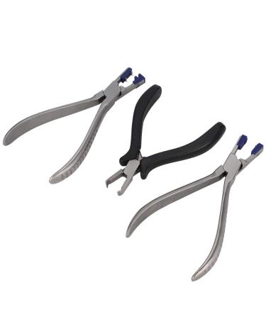 3 x glasses tongs borderless glasses pliers glasses repair tools glasses processing tools glasses adjustment pliers repair set spring handle non -slip for repair of glasses