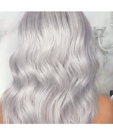 Buy BGHJUE Brown Gradient Silver Long Hair Micro-Wig for Women - Perfect for Daily Wear and Stylish Dress in Silver Color - Buy Online on GoSupps.com