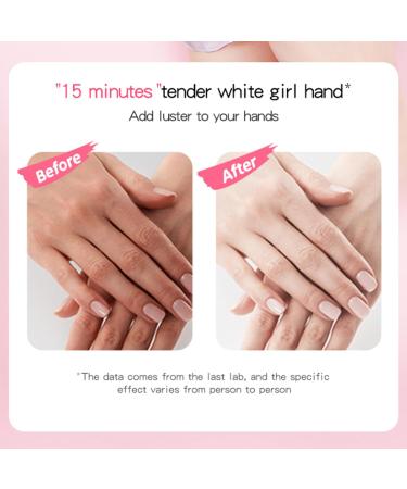  Wootapson 5 moisturizing gloves with mask hand mask brightening and softening hand mask hydrating and moisturizing rough skin repair for men and women - Buy Online on GoSupps.com