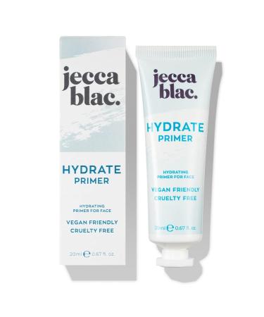 Jecca Blac Hydrate Primer  Hydrating Formula for Longlasting Base Makeup  Moisturises and Prepares Skin  Natural Finish  Gender Neutral and LGBTIQA+ Inclusive Make Up  20ml