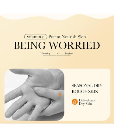 Hand Cream for Dry Cracked Hands | Hydrating Brightening n C Hand Cream | Hand Moisturizing Skin Care Cream | Non-greasy Travel Care Hand Lotion for Dry Cracked Hands - Buy Online on GoSupps.com