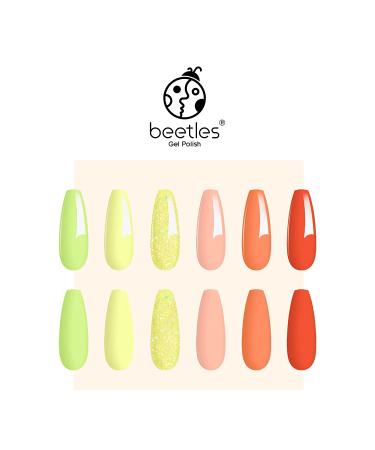Beetles Gel Nail Polish Kit - 6 Vibrant Colors for DIY Manicure | Soak Off Nail Gel Set - Perfect Gift for Women & Girls - Buy Online on GoSupps.com