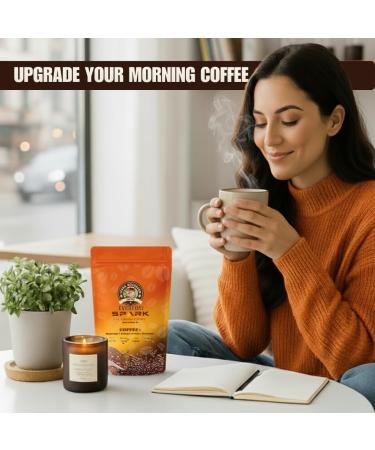 Ground USDA Organic with 7 Adaptogenic Mushrooms Ashwagandha L-Theanine & Collagen Peptides Premium Instant Coffee for Focus Immmunity Digestion and Skin Support 30 Servings 7 Mushrooms Superblend - Buy Online on GoSupps.com