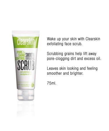 Buy 2 x Avon Clearskin Pore Penetrating Invigorating Scrub 75ml - Deep Cleanse & Refresh Your Skin | International Shipping Available - Buy Online on GoSupps.com