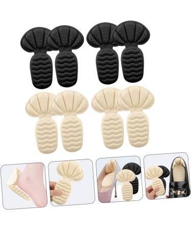MAGICLULU Heel Pad Inserts - 4 Pairs Silicone Shoe Grips & Protectors for Loose Shoes High-Heels & Boots - Soft Comfortable Heel Stickers for Women - Buy Online on GoSupps.com