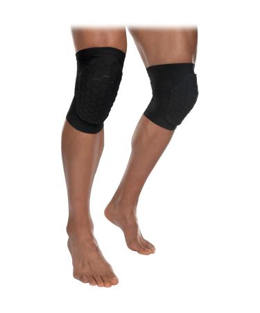 McDavid Hex Pads for Knees  Elbows & Shins  Moisture Wicking with HEX Technology  Black  Adult  S - Buy Online on GoSupps.com