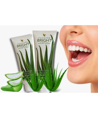Forever Bright Aloe Tooth Gel 2 x 100 ml Tooth gel