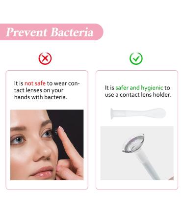 Travel-Friendly Pink Contact Lens Case with Mirror | Protective Cover & Hygienic Container for Contact Lenses - Buy Online on GoSupps.com