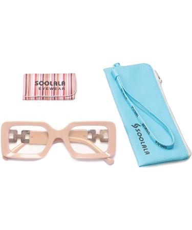SOOLALA The Reading Glasses Company Blue Light Blocking Womens Reading Glasses Pink 1.5 x - Buy Online on GoSupps.com