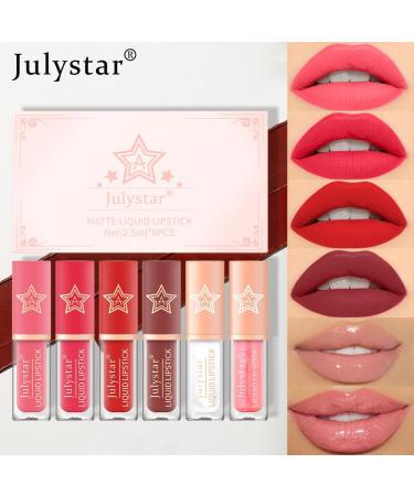 INTEROOKIE Makeup Lip and Cheek Dual Use Matte Lip Glaze Set Non Fading LongLasting Lipstick A - Buy Online on GoSupps.com