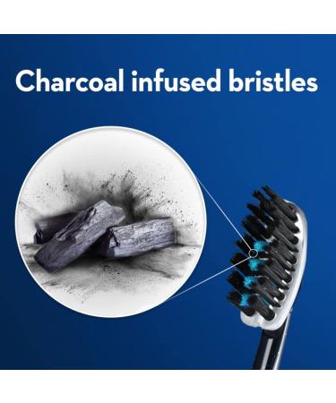 Oral-B Pro-Flex Charcoal Soft Toothbrush 4 Count - Manual - Buy Online on GoSupps.com