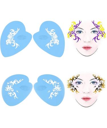 Taylor Face Painting Templates - 7 Reusable Styles for Floral Body Art - Buy Online on GoSupps.com