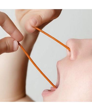 Rubber Tube Sutra Netti for Nasal Cleaning (Brown) - 10 Pieces (Size No. 3) | International Shipping - Buy Online on GoSupps.com