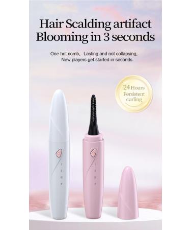 Portable Electric Heated Eyelash Curler | Long-Lasting Curls & Quick Natural Eye Makeup Tool - Buy Online on GoSupps.com