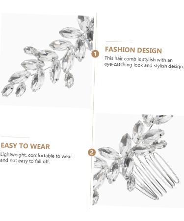 FOMIYES Girls Hair Accessories Hair Jewelry Hair Clips for Girls Girl Headpieces for Wedding Hair Accessories for Girls Hair Combs for Women Accessories Diamond Decorate Welding Women's - Buy Online on GoSupps.com
