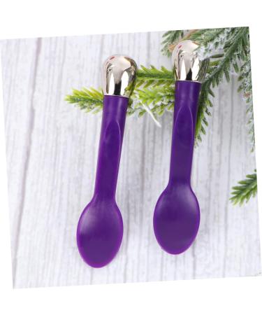 2pcs Skin Care Tools Set - Mini Makeup Spoon & Eye Massager | Beauty Scoop & Face Mask Spoon for Flawless Skin - Buy Online on GoSupps.com