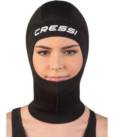 Cressi Solo 5mm Neoprene Hood - Small, Black | High-Quality Diving Gear - Buy Online on GoSupps.com