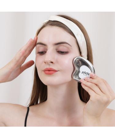 Premium Stainless Steel Cryo Gua Sha | Facial Beauty & Skin Care Tool for Body Face Neck & Eyes - Enhance Your SPA Experience - Buy Online on GoSupps.com
