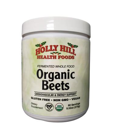 Holly Hill Health Foods Fermented Whole Food Organic Beets 9.52 Ounces