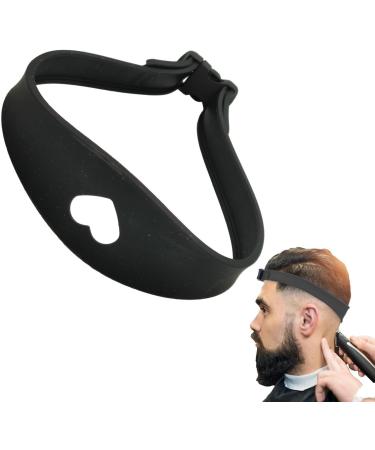 Moonyan Hair Cutting Bands | Hairline Haircut Shaping Tool | Haircut Bands Styling Your Own Hairline for Home Or Hair Salons Black - Buy Online on GoSupps.com