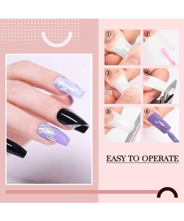 AORAEM White French Tips 500Pcs - Press On Fake Nails for Acrylic Nails - Buy Online on GoSupps.com