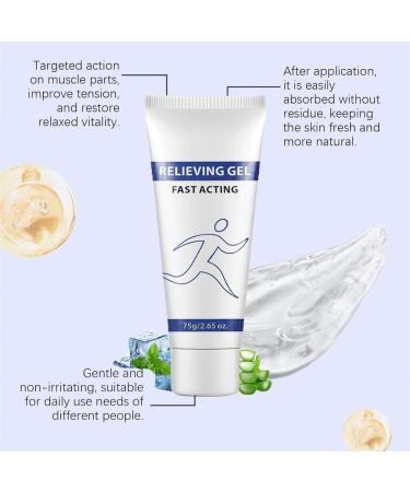 Gel rafra chissant apaisant gel pour le corps rafra chissant avec menthol et encens gel anti-douleur transparent action rapide lotions de soins du corps gels rafra chissants apaisants pour le 3 - Buy Online on GoSupps.com