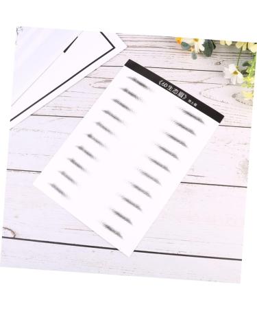 AUTSUPPL 2 Pairs Makeup Tools 4d Sticker Eyebrows Brow Kit Eye Brow Pencil Clear Black - Buy Online on GoSupps.com