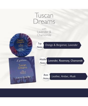 Di Palomo Vegan Tuscan Dreams Luxury Soap Bar - 100g Hand Soap for Men & Women - Buy Online on GoSupps.com