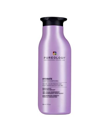 Pureology Hydrate Moisturizing Shampoo | For Medium to Thick Dry, Color Treated Hair | Sulfate-Free | Vegan 9 Fl Oz (Pack of 1)