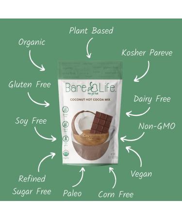 Bare Life Coconut Hot Cocoa Mix - 9.52 Oz. - Buy Online on GoSupps.com