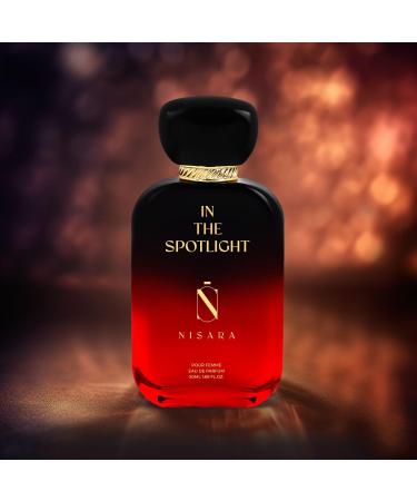 Nisara_In the Spotlight Perfume For Women 50ml | Girl Long Lasting Eau De Parfum|EDP Scent Spray | White Floral |With Vanilla Musk & Mandarin Pear Lavender notes - Buy Online on GoSupps.com