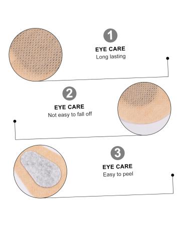 FOMIYES 6 Pairs Eye Patch Masks - Non-Woven Oval Eye Dressings for Eye Care | Blindfolds & Self-Eye Pads - 7.5x5cm Alien White - International Shipping Available - Buy Online on GoSupps.com